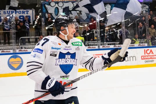 Karlskogas Wilhelm Westlund jublar