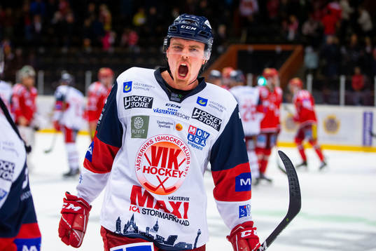 Västerviks Jacob Randolph jublar