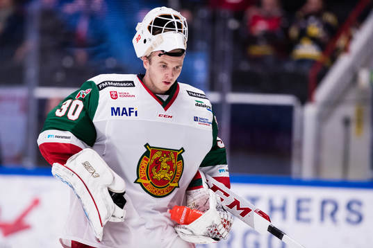 Moras målvakt Olof Lindbom