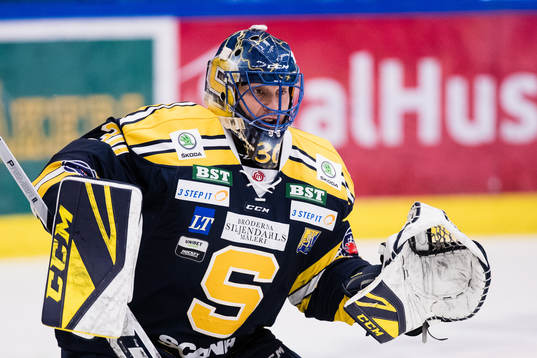 Södertäljes målvakt Fredrik Bergvik