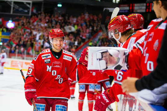 Modos Victor Berglund blir jublar