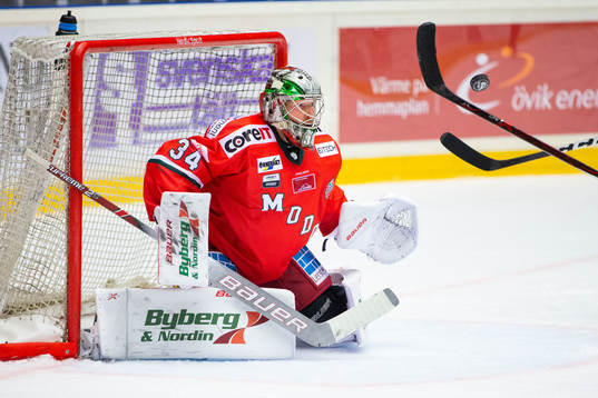 Modos målvakt Erik Hanses