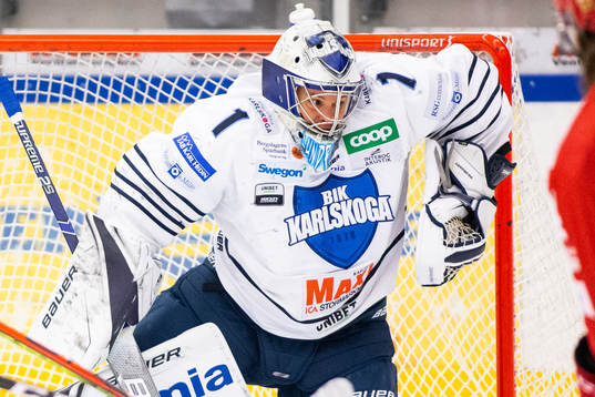 Karlskogas målvakt Henrik Lundberg