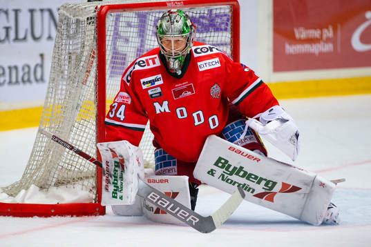 Modos målvakt Erik Hanses
