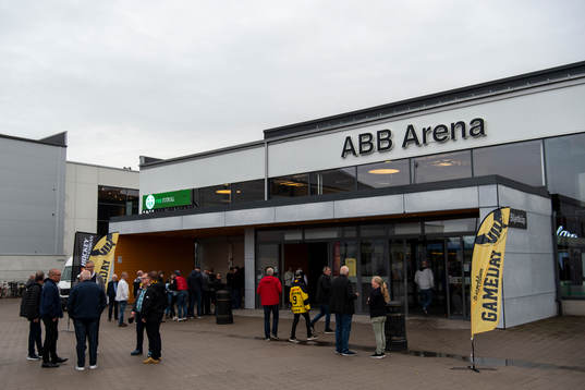 Exteriör vy av ABB Arena
