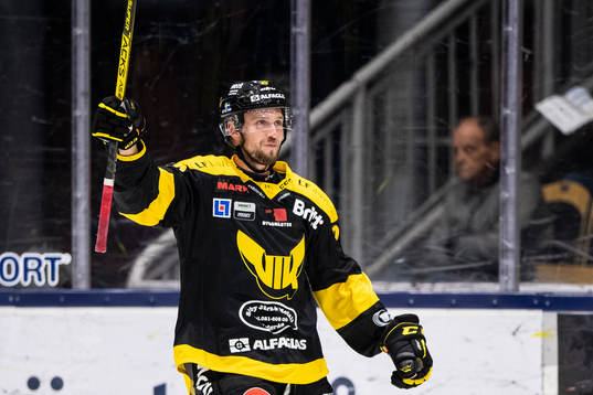 Västerås Marcus Bergman jublar