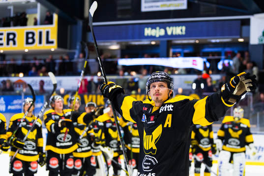 Västerås Jimmie Jansson jublar