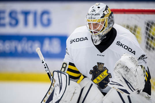under ishockeymatchen i Hockeyallsvenskan mellan Västerås