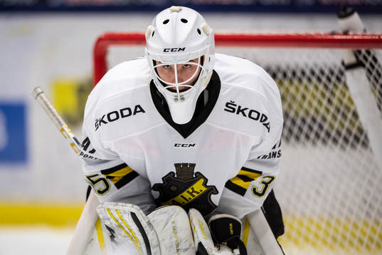 s målvakt August Hedlund