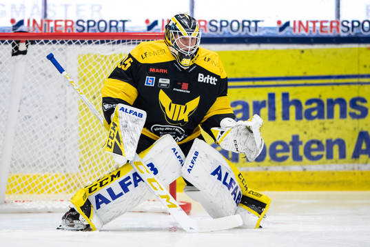 Västerås målvakt Emil Kruse