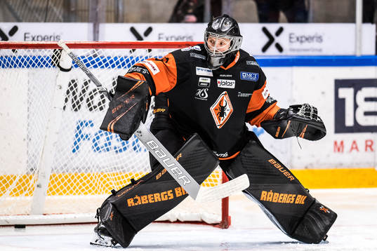 Karlskronas målvakt Arvid Ljung