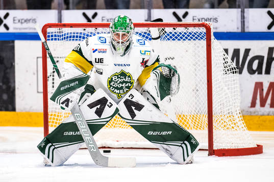 Björklövens målvakt Joe Cannata