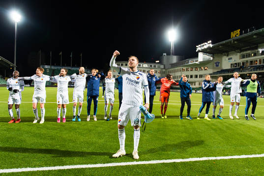 Djurgårdens Jonathan Ring jublar