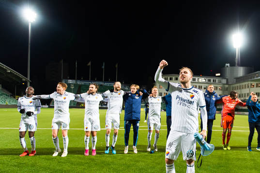 Djurgårdens Jonathan Ring jublar