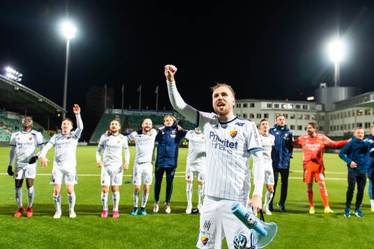 Djurgårdens Jonathan Ring jublar
