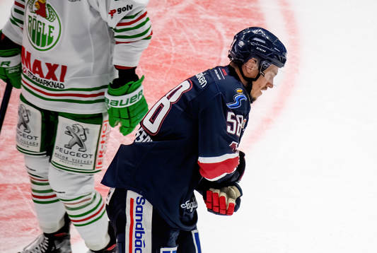 Linköpings Robin Johansson skadas