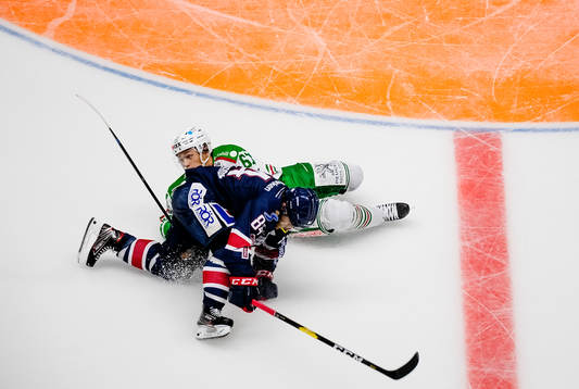 Linköpings Jimmy Andersson och Rögles Leon Bristedt