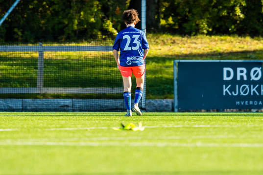 Goalkeeper Lindsey Burke Harris of Klepp looks dejected