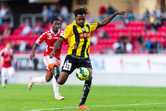 Häckens Kwame Kizito gör 1-1