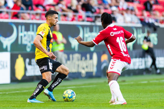 Häckens Ahmed Yasin och Kalmars York Rafael