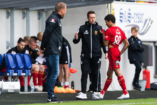 Östersunds Jamie Hopcutt byts ut på grund av skada