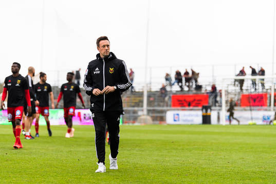 Östersunds tränare Ian Burchnall