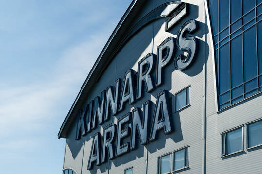 Generell bild exteriört på Kinnarps arena