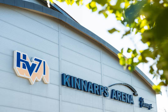 Generell bild exteriört på Kinnarps arena