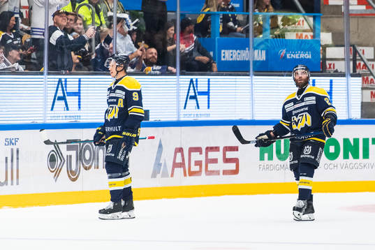 s Didrik Strömberg och Johannes Kinnvall deppar