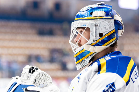 Leksands målvakt Axel Brage