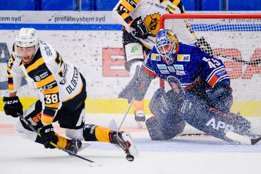 Växjös målvakt Viktor Andrén