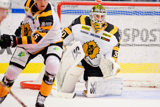 Skellefteås målvakt Gustaf Lindvall