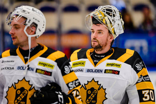 Skellefteås målvakt Gustaf Lindvall
