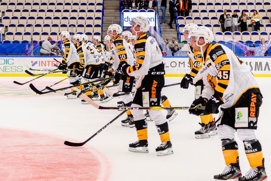 Skellefteås spelare jublar