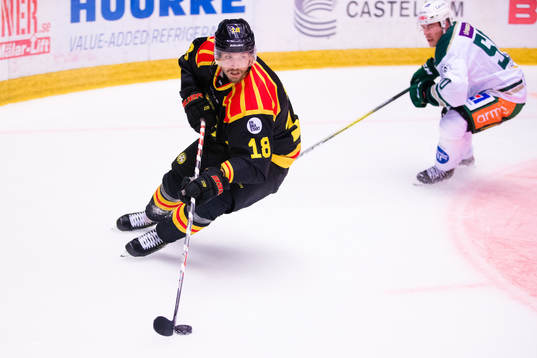 Brynäs Anton Rödin och Färjestads Sebastian Erixon