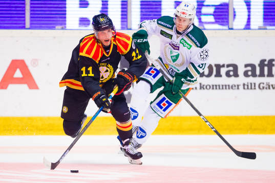 Brynäs Josef Ingman och Färjestads Carl Jakobsson