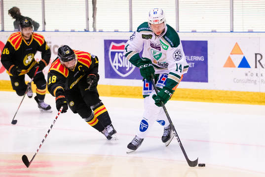 Brynäs Anton Rödin och Färjestads Victor Ejdsell