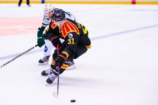 Brynäs Tomi Sallinen och Färjestads Daniel Viksten