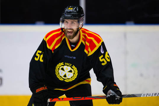 Brynäs Jonathan Sigalet reagerar