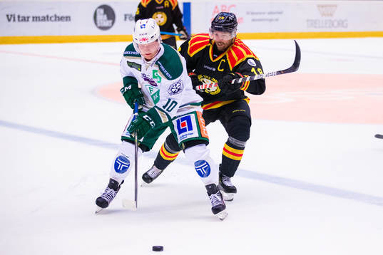 Färjestads Marcus Nilsson och Brynäs Anton Rödin