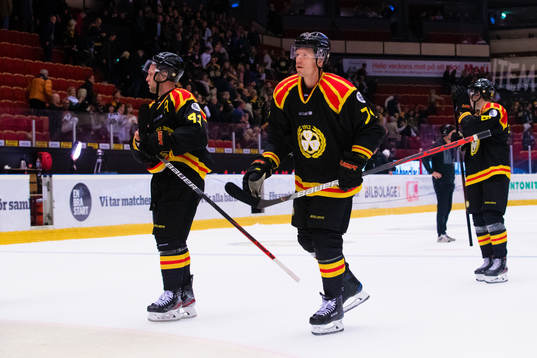 Brynäs Greg Scott och Nicklas Danielsson deppar