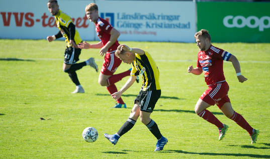 i matchen i division 2 mellan IFK Hässleholm och Nässjö