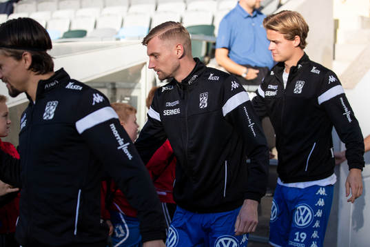 IFK Göteborgs Lasse Vib, Sebastian Eriksson och August