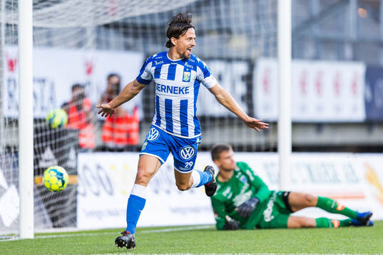 IFK Göteborgs Lasse Vibe jublar