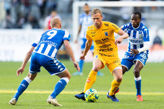 Sirius Christer Gustafsson och IFK Göteborgs Robin Söder