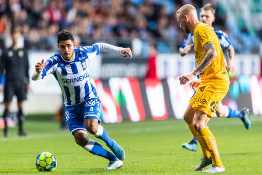 IFK Göteborgs Hosam Aiesh och Sirius Adam Ståhl