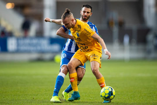 IFK Göteborgs André Calisir och Sirius Jonas Lindberg