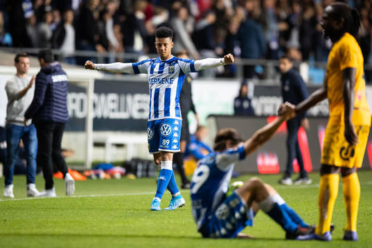 IFK Göteborgs Tobias Sana jublar