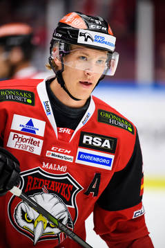 Malmö Redhawks Emil Sylvegård