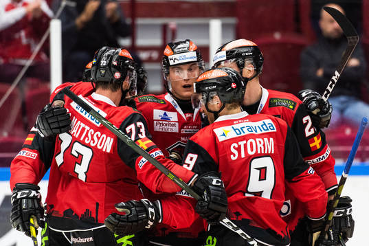 Malmö Redhawks Adam Ollas Mattsson, Fredrik Händemark,